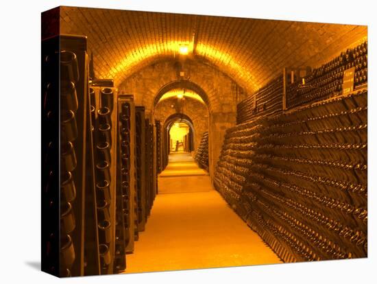 Underground Wine Cellar, Champagne Francois Seconde, Sillery Grand Cru-Per Karlsson-Premier Image Canvas