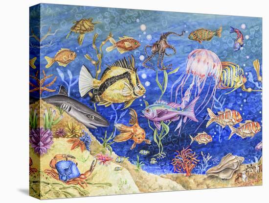 Underwater Menagerie-Charlsie Kelly-Premier Image Canvas