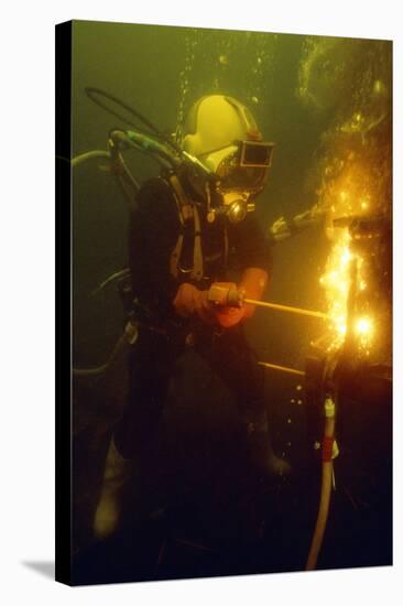 Underwater Welding-Louise Murray-Premier Image Canvas