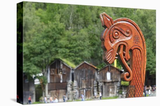 Unesco World Heritage Site. Viking Ship Replica. Geiranger, Norway-Tom Norring-Premier Image Canvas