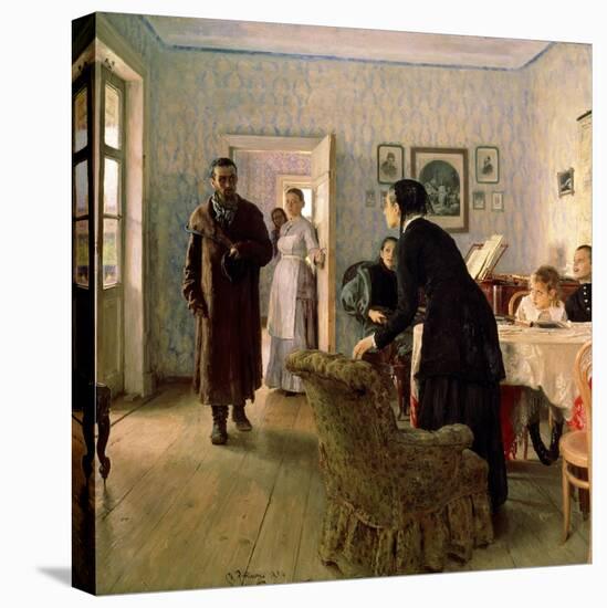 Unexpected Return, C1884-C1888-Il'ya Repin-Premier Image Canvas