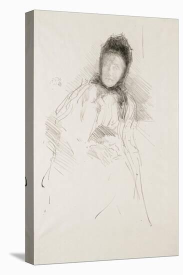 Unfinished Sketch of Lady Haden, 1895-James Abbott McNeill Whistler-Premier Image Canvas