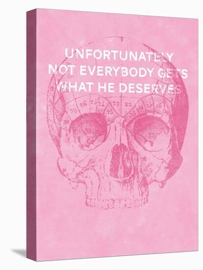 Unfortunately Not Everybody Gets What He Deserves-Hannes Beer-Stretched Canvas