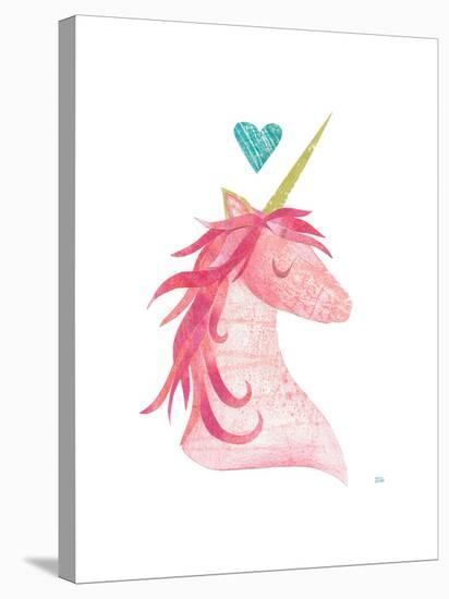 Unicorn Magic I Heart-Melissa Averinos-Stretched Canvas
