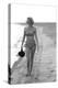 Unidentified Model in at a Beach, 1960-Allan Grant-Premier Image Canvas