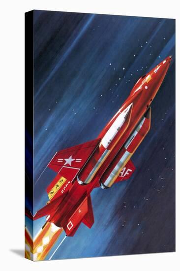 Unidentified NASA Rocket Plane-Wilf Hardy-Premier Image Canvas