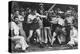 Unidentified Sailors Watch a Boxing Match in their Midst Aboard Hmas Melbourne, 1915-null-Premier Image Canvas