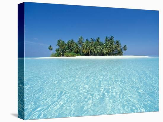 Uninhabited Tropical Island, Ari Atoll, Maldives-Stuart Westmoreland-Premier Image Canvas