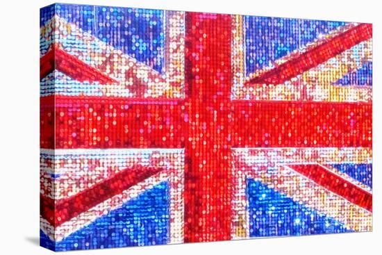 Union Jack Bedazzled-Tosh-Stretched Canvas
