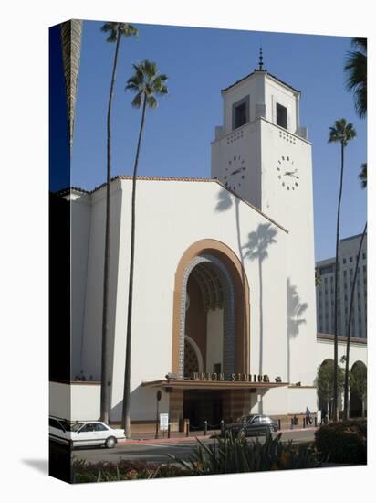 Union Station, Railroad Terminus, Downtown, Los Angeles, California, USA-Ethel Davies-Premier Image Canvas