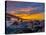Unique Angle of the Garcon Point Bridge Spanning over Pensacola Bay Shot during a Gorgeous Sunset F-David Schulz Photography-Premier Image Canvas