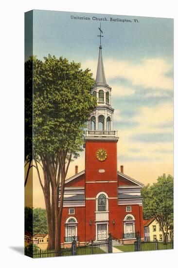 Unitarian Church, Burlington, Vermont-null-Stretched Canvas