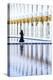 United Arab Emirates, Abu Dhabi. Arabic Woman Walking Inside Sheikh Zayed Grand Mosque-Matteo Colombo-Premier Image Canvas