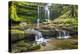 United Kingdom, England, North Yorkshire, Settle, Scaleber Force at Springtime.-Nick Ledger-Premier Image Canvas