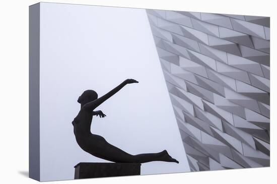 United Kingdom, Northern Ireland, Belfast, View of the Titanic Belfast Museum-Jane Sweeney-Premier Image Canvas