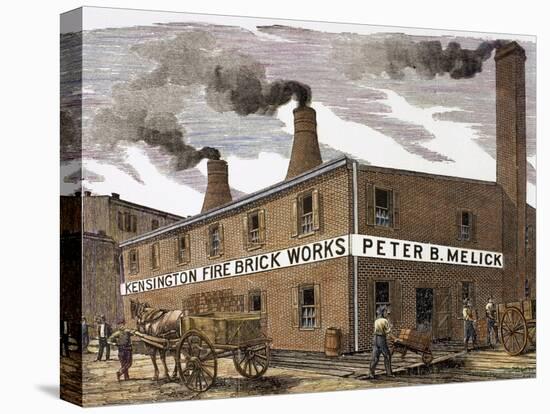 United States. Kensington Fire Brick Works-null-Premier Image Canvas