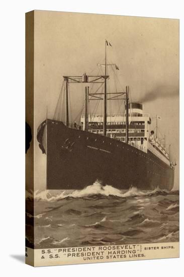 United States Lines Liner Ss President Roosevelt-null-Premier Image Canvas