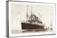 United States Lines, S.S. Cleveland, Dampfschiff-null-Premier Image Canvas