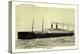 United States Lines, USL, S.S. America, Dampfschiff-null-Premier Image Canvas