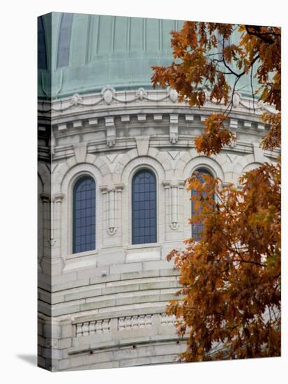 United States Naval Academy, Dome of Chapel on Campus, Annapolis, Maryland, USA-Scott T. Smith-Premier Image Canvas