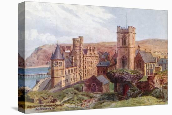 University and Parish Church, Aberystwyth-Alfred Robert Quinton-Premier Image Canvas