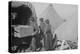 Unloading household goods of a family of flood refugees in camp at Forrest City, Arkansas, 1937-Walker Evans-Premier Image Canvas