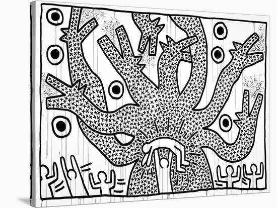 Untitled, 1982-Keith Haring-Premier Image Canvas
