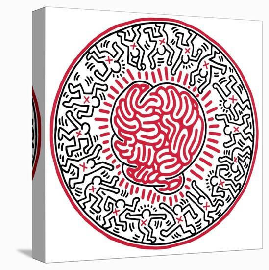 Untitled, 1985-Keith Haring-Premier Image Canvas