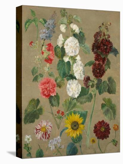 Untitled (Flowers)-Eugene Delacroix-Premier Image Canvas