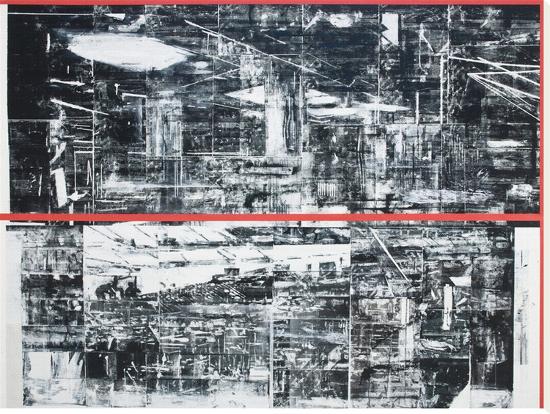 Untitled (neoprene II)-Chris Dorland-Stretched Canvas
