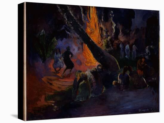 Upa Upa (The Fire Dance) 1891-Paul Gauguin-Premier Image Canvas