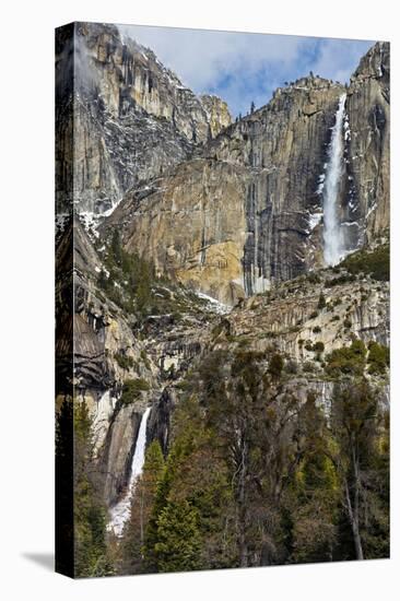 Upper and Lower Yosemite Falls-Doug Meek-Premier Image Canvas