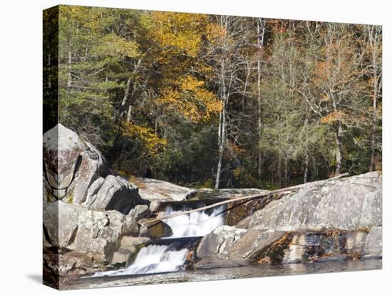 Upper Linville Falls at the Blue Ridge Parkway, North Carolina, USA-Chuck Haney-Premier Image Canvas
