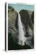 Upper Yosemite Falls - Yosemite, CA-Lantern Press-Stretched Canvas