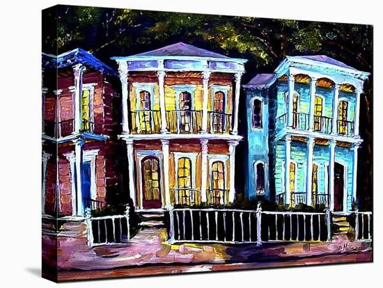 Uptown Fancy - New Orleans-Diane Millsap-Stretched Canvas