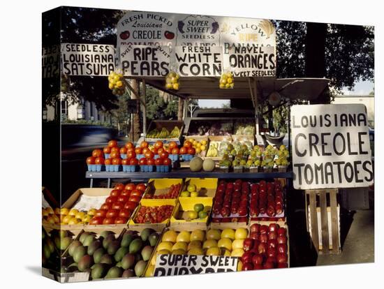 Uptown Fruit Market-Carol Highsmith-Stretched Canvas