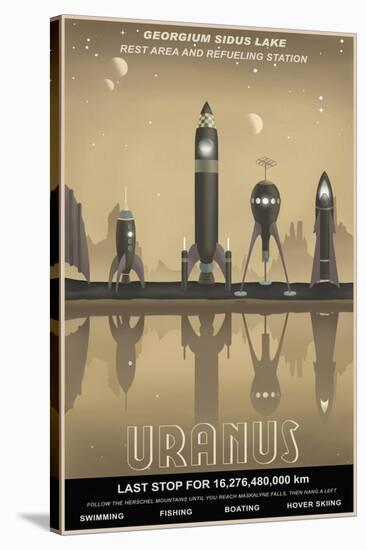 Uranus Rest Stop-Steve Thomas-Stretched Canvas