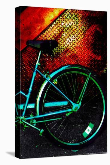Urban Bicycle-null-Stretched Canvas