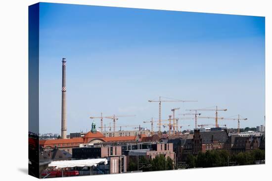 Urban City Scene in Berlin, Germany-Felipe Rodriguez-Premier Image Canvas