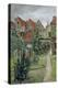 Urban Garden in Luebeck (Johannisstrasse 64), 1891-Hermann Linde-Premier Image Canvas