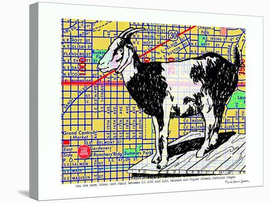 Urban Goat Portland-null-Stretched Canvas