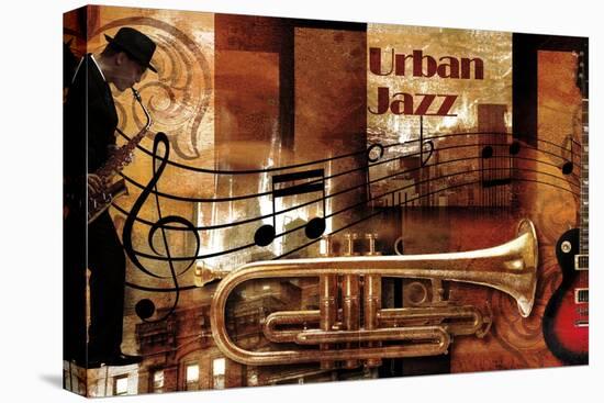Urban Jazz-Paul Robert-Stretched Canvas