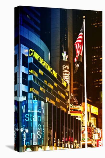 Urban Landscape - Nasdaq marketsite - Times Square - Manhattan - New York City - United States-Philippe Hugonnard-Premier Image Canvas
