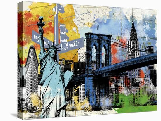 Urban Liberty-Alan Lambert-Stretched Canvas