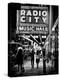 Urban Scene, Radio City Music Hall by Night, Manhattan, Times Square, New York, Classic-Philippe Hugonnard-Premier Image Canvas