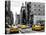 Urban Scene with Yellow Cab in Broadway-Philippe Hugonnard-Premier Image Canvas