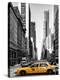 Urban Scene with Yellow Taxis-Philippe Hugonnard-Premier Image Canvas