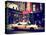 Urban Scene, Yellow Taxi, Prince Street, Lower Manhattan, New York City, United States, Vintage-Philippe Hugonnard-Premier Image Canvas