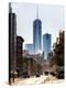 Urban Street Scene with the One World Trade Center (1WTC) in Winter-Philippe Hugonnard-Premier Image Canvas