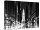 Urban Stretch Series - City Hall and Avenue of the Arts by Night - Philadelphia - Pennsylvania-Philippe Hugonnard-Premier Image Canvas